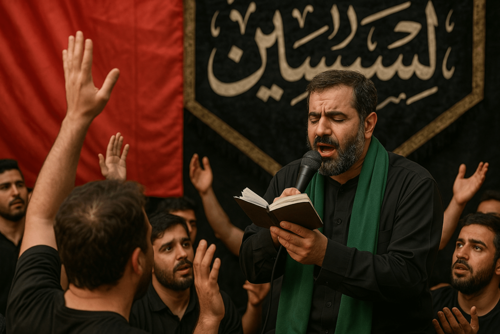 زمینه خوانی مداحی